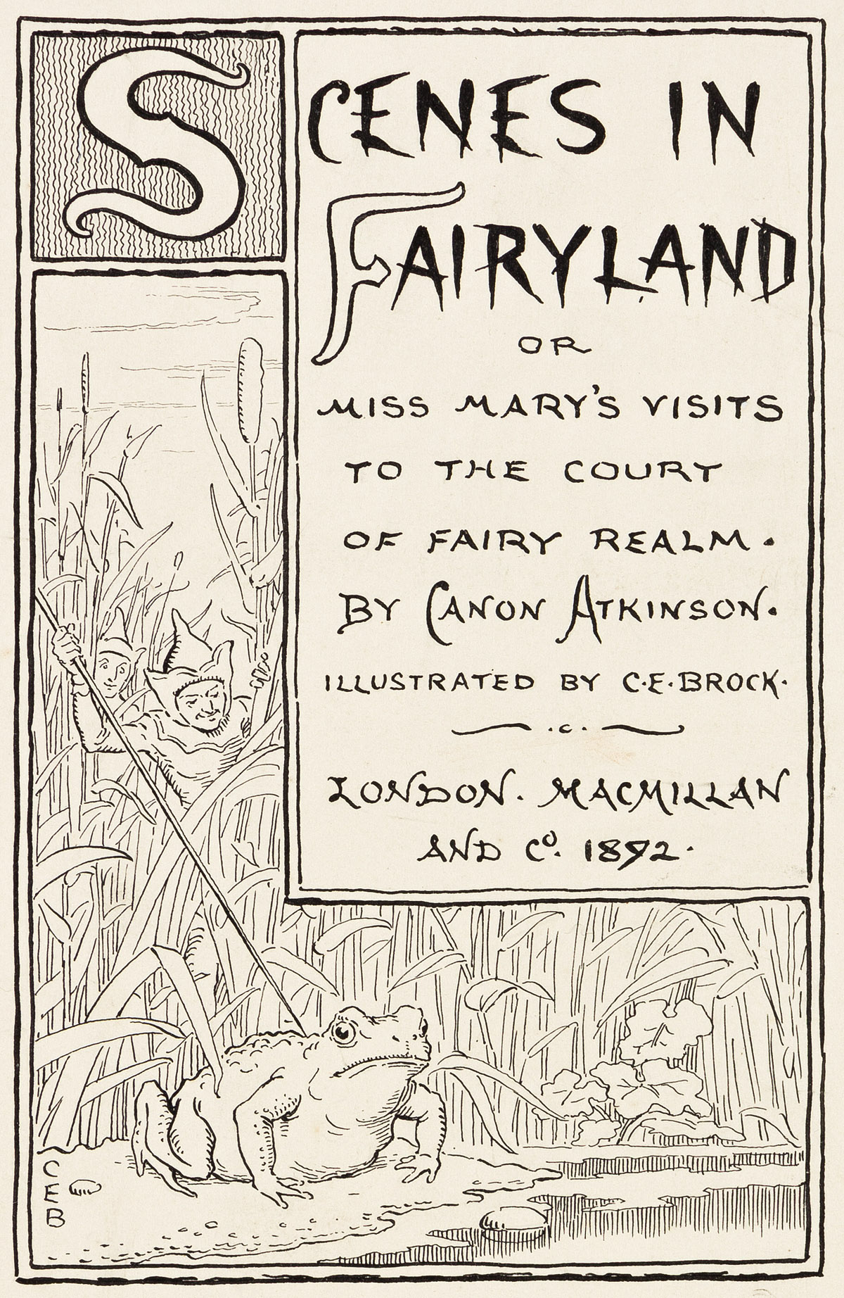 CHARLES EDMUND BROCK (1870-1938) Scenes in Fairyland. [CHILDRENS]